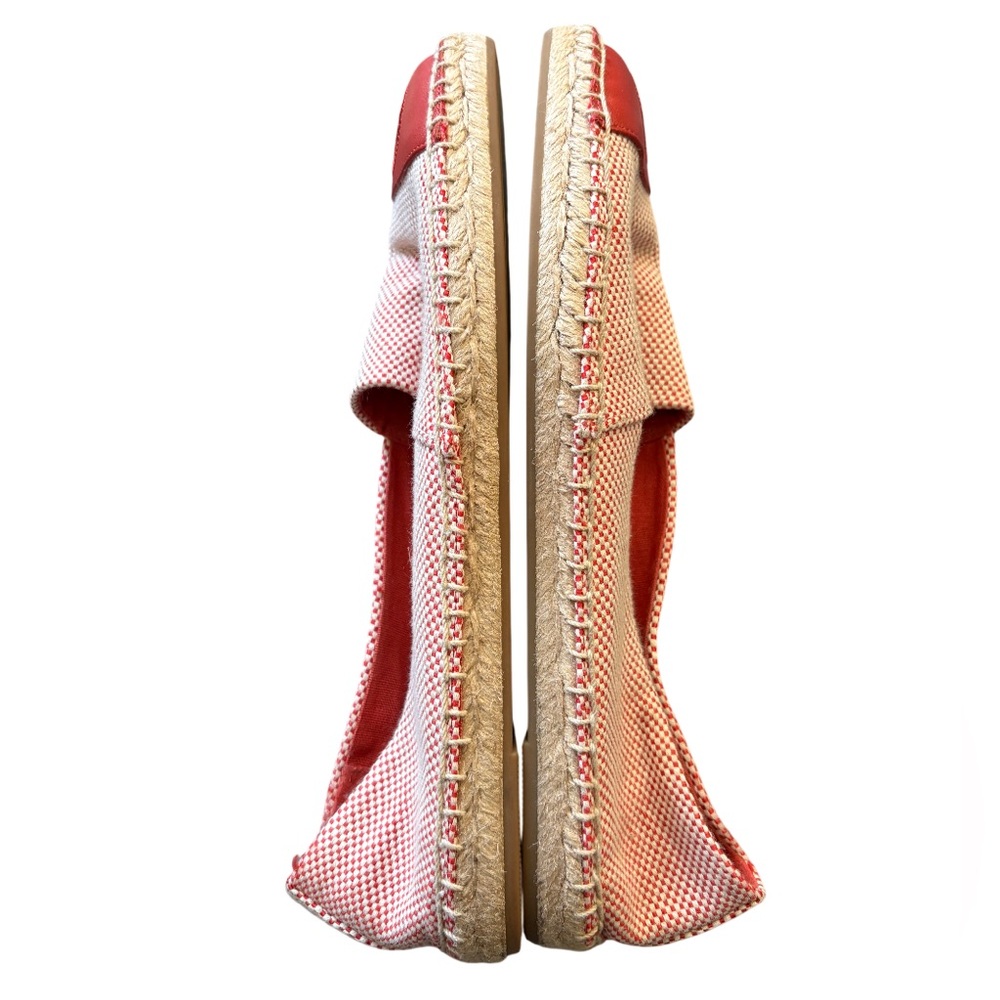 Tory Burch Colorblock Flat Espadrilles in Rusty Knot Size 9 - Picture 5 of 8